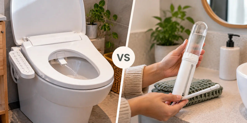 Electric vs Manual Portable Bidet